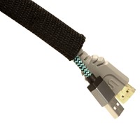 Axessline Cable Cover - Ø 19 mm, vävd kabelstrumpa, självstängande, fr