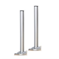 Axessline Toolbar Pole - 2 stolpar, H420 mm inklusive 31 mm lågprofils
