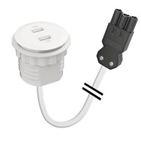 Powerdot Mini 51 - 2 USB-A charger 12W, GST-18i3, white